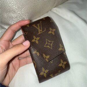 Louis Vuitton AUTHENTIC ETUI cigarette Monogram Case